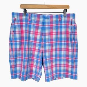 Vineyard Vines Performance Breaker Short Mens 36 x 8" Plaid Beach Nantucket Prep